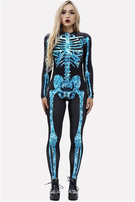 adult halloween skeleton costume|realistic skeleton costume.